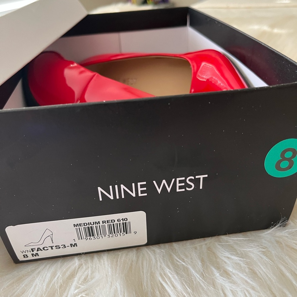 Nine West Red Heels - Picture 5 of 5